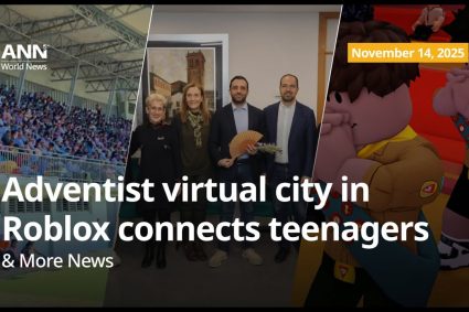 🌍Adventistisches Nachrichten Netzwerk, 14. November 2025: Kreative Evangelisation in einer Roblox-Stadt & weitere globale Nachrichten
