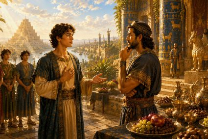 👑 VON BABYLON ZUM EWIGEN REICH | Kap.1 – 🍇Miniserie 2: 🙏 Die Prüfung der Treue | 👤 Gedicht 4 – Der Aufseher zögert