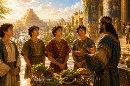 👑 VON BABYLON ZUM EWIGEN REICH | Kap.1 – 🍇Miniserie 2: 🙏 Die Prüfung der Treue | 🌱 Gedicht 5 – Zehn Tage Prüfung