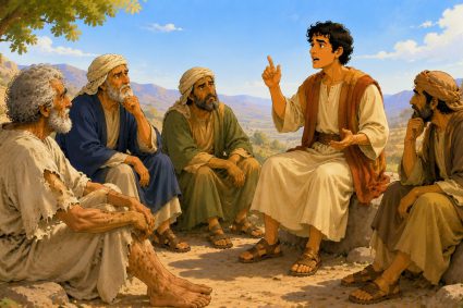 🧒📚 Bibelgeschichten zum Staunen | 28.07.2026 | 🌿 Hiob | 🗣️ Kap.32 – Elihu beginnt zu sprechen