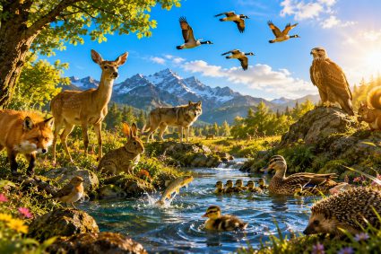 🌿 SPUREN DER SCHÖPFUNG | 🧠 Episode 1 – Wissen ohne Bücher – Instinkt als Lebensgrundlage | 🦌 4.Serie: Die Weisheit im Tierreich