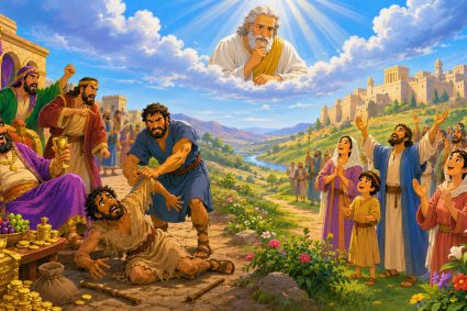 🧒📚 Bibelgeschichten zum Staunen | 21.08.2026 | 🎻 Psalmen | 🧭 Kap.14 – Wenn der Mensch ohne Gott leben will